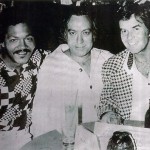 L-R Billy Foster, Art Laboe, &  Dick Clark (1974)